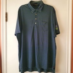POLO RALPH LAUREN Men XL Whistling Straits Stripe Shirt PGA Championship 2015